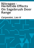 Nitrogen_-_herbicide_effects_on_sagebrush_deer_range