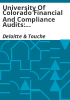 University_of_Colorado_financial_and_compliance_audits