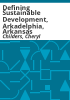 Defining_sustainable_development__Arkadelphia__Arkansas