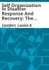 Self_organization_in_disaster_response_and_recovery