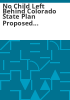 No_Child_Left_Behind_Colorado_state_plan_proposed_amendments