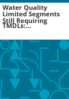 Water_quality_limited_segments_still_requiring_TMDLs