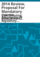 2014_review__proposal_for_mandatory_continuing_education_for_dentists_and_dental_hygienists