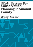 SCoP___System_for_conservation_planning_in_Summit_County