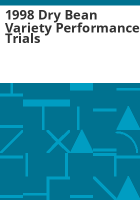 1998_dry_bean_variety_performance_trials